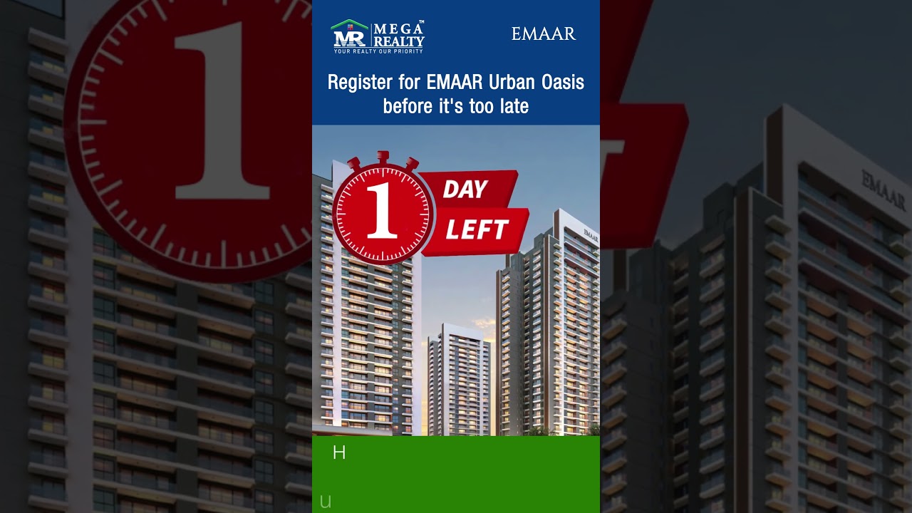 Emaar 62 new launch in Gurgaon | Emaar digi homes in sector 62 | Emaar luxury apartments in Gurgaon