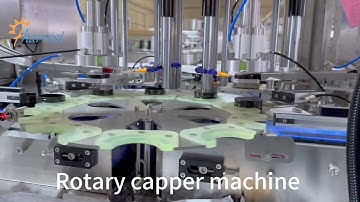 Cosmetic Jar Rotary Capping Machine,Screw Capper Machine for Plastic Container,Capping machine(2025)
