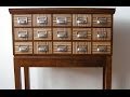 A Card Catalogue part twenty: Finish and hardware. A Card Catalogue part twenty: Finish and hardware.