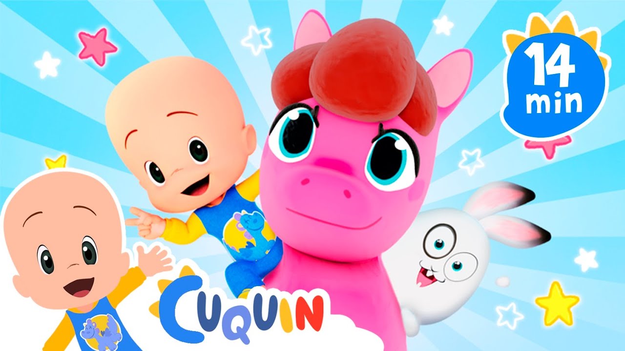 Play Doh and Water: Ponies! | Cleo & Cuquín