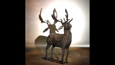 PoserWorld Pose FallowDeer Animation Alert