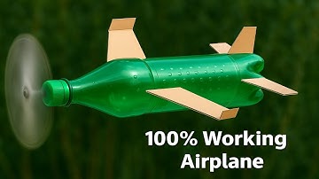 How to make a Airplanes from used bottles | Making airplanes from bottles brings unexpected results
