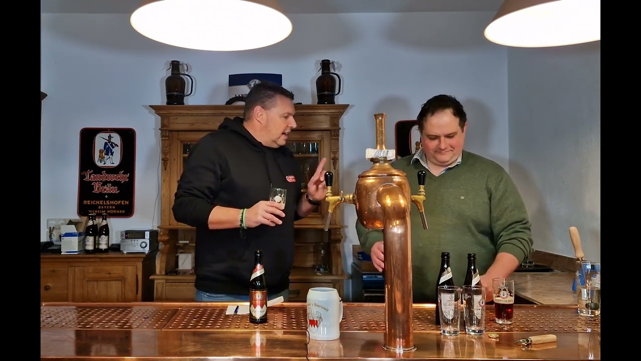 Landwehr Bräu / Reichelshofen / Winterbiere / Rotfränkisch & Landbock Hell + Bierstacheln