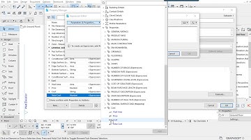 ARCHICAD 22 Making Paint Cost with properties and Expressions