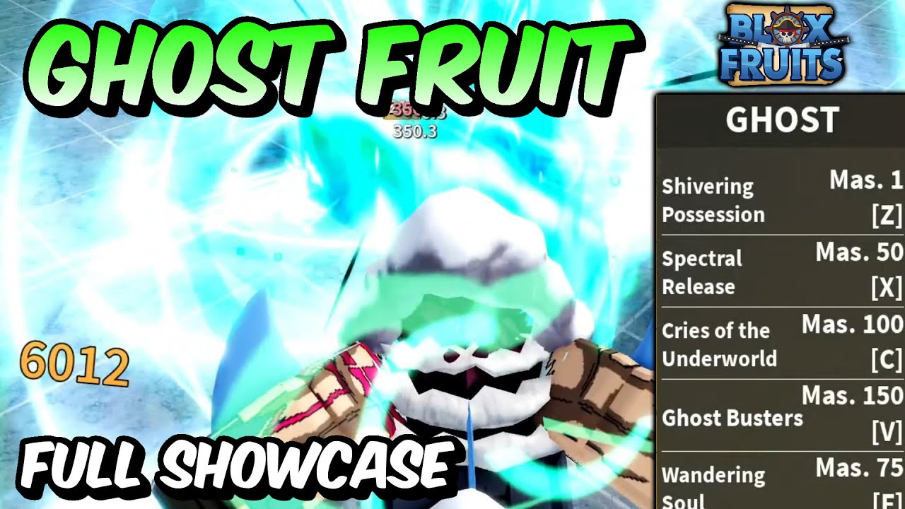 GHOST FRUITS SHOWCASE, revive revamped blox fruits