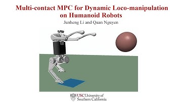 Multi-contact MPC for Dynamic Loco-manipulation on Humanoid Robots
