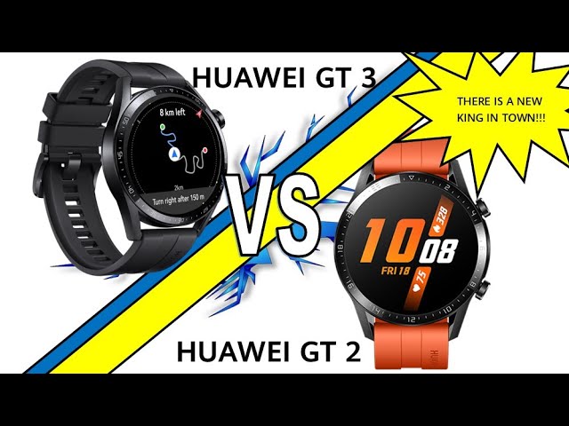 Huawei Watch GT2 vs Huawei Watch GT3 - Technocio - Tech Trends