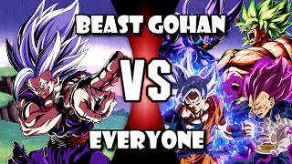 BEAST GOHAN VS EVERYONE! | DB Devolution