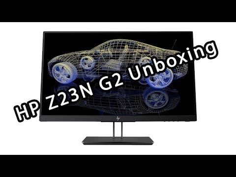 HP Z23N G2 | Unboxing | PT-BR