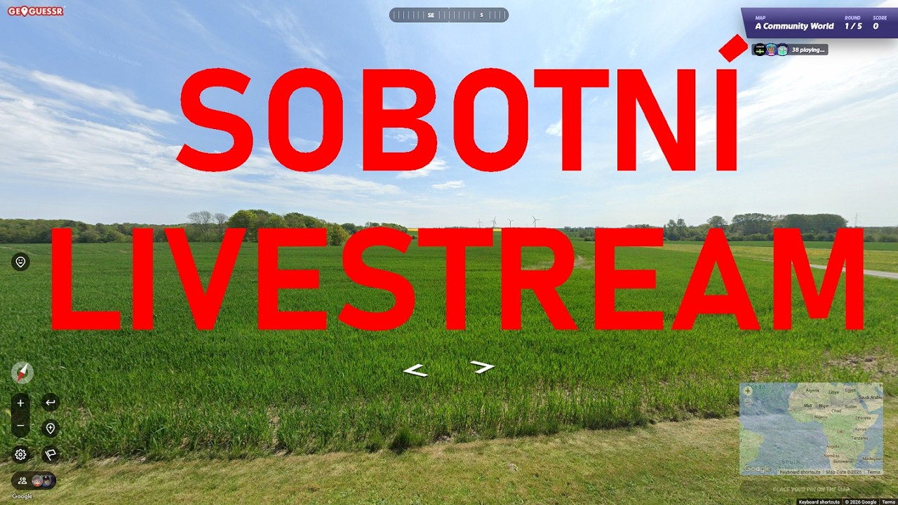 Sobotní Geoguessr - Master liga | Crystalus08