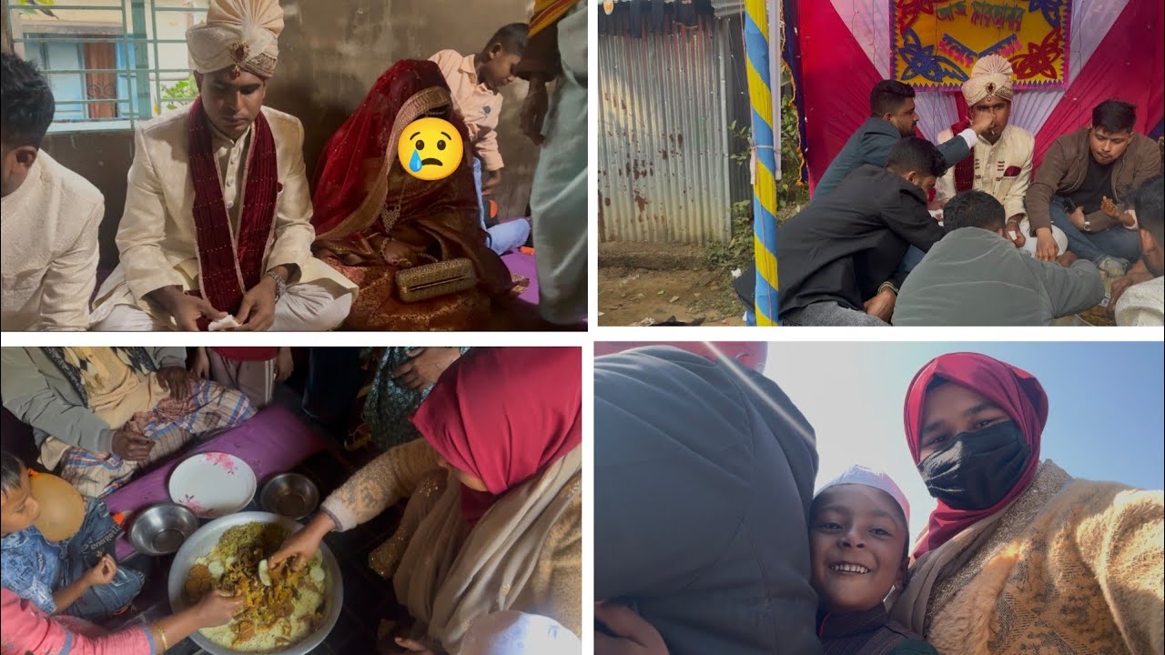 অবশেষে ভাগ্নীর বিয়ে হয়ে গেলো 😢 আদরের ভাগ্নীকে বিদায় দিয়ে আসলাম | villfood by Laki vlogs 