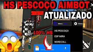 HS PESCOÇO AIMBOT ATUALIZADO PARA FF SEM ROOT 100% HS PAINEL HS PESCOÇO LINK DIRETO sem key ANT BAN