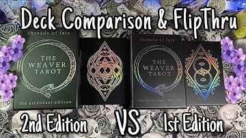 Threads of Fate Ascendant Edition Deck Comparison | Is the holographic foil brighter?