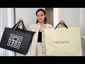 TOTEME, Holzweiler and Glossier // try-on haul & sale