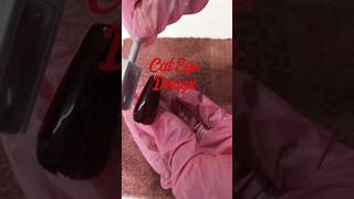 Cat Eye Design Beginner Friendly #nailart #nails #nailtech #capcut