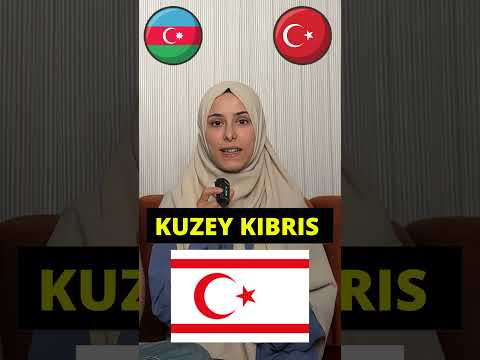 🇦🇿❣️🇹🇷 ÜLKELER - Azerbaycan vs Türkiye Türkçesi #azerbaycan #türkiye #shorts