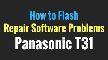 Panasonic T31 Flash done with flash tool by GsmHelpFul