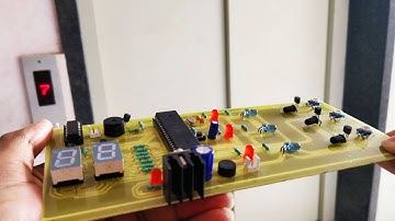 Advanced Elevator with Load Monitoring and Alerting Electronics Project