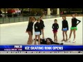 News reporter bust his head ice skating 111513