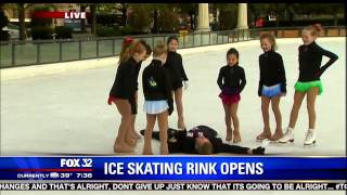 News Reporter Bust His Head Ice Skating (11/15/13)