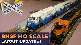 BNSF Puget Sound Division HO Scale Layout | Update #1