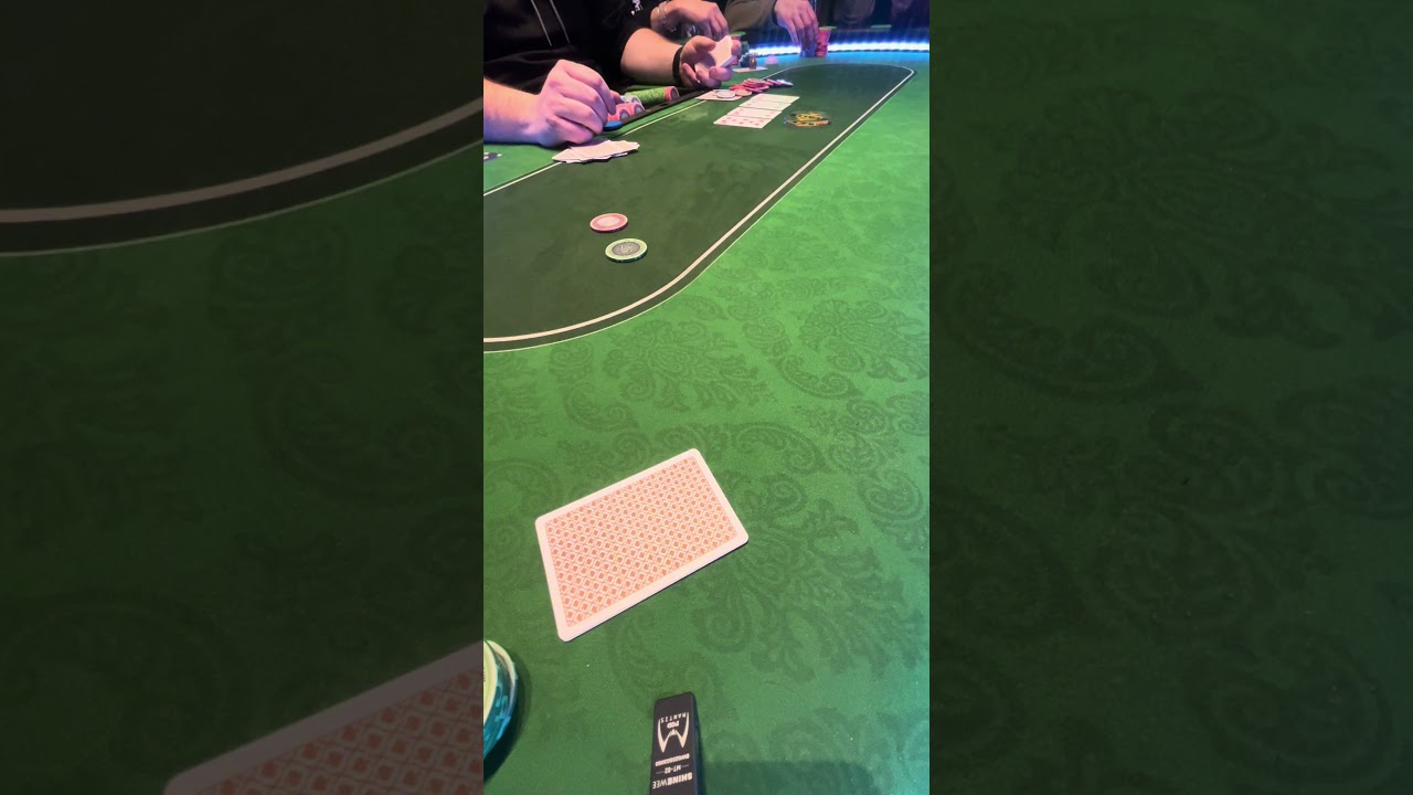 Flopping a full house in 1/2 NLH 🏆stay till the end!!!