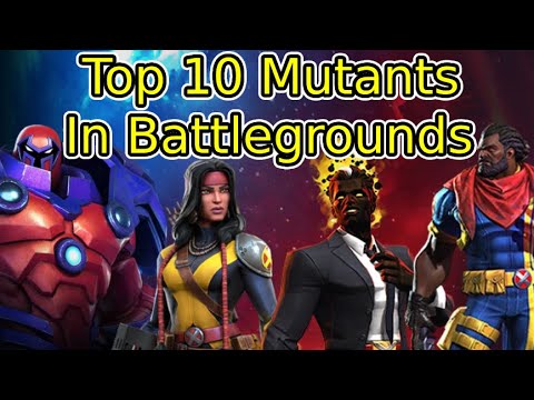 Best Mutants In Battlegrounds (Attack And Defence Separately) 