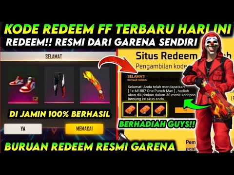 PEMBUKTIAN‼️BONGKAR 4 KODE REDEEM FF TERBARU HARI INI 14 FEB 2024