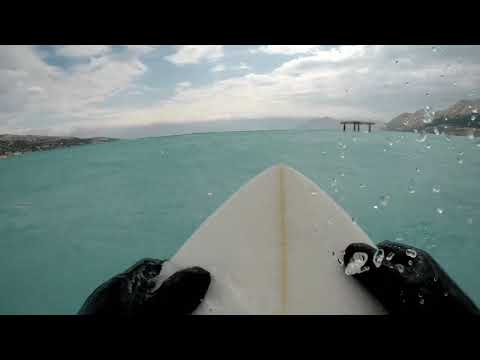 Surfing Adriatic Sea