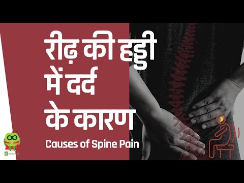 रूट्स की हड्डी में दर्द | रीढ़ की हड्डी में दर्द के कारण हिंदी में | हेल्दीहो