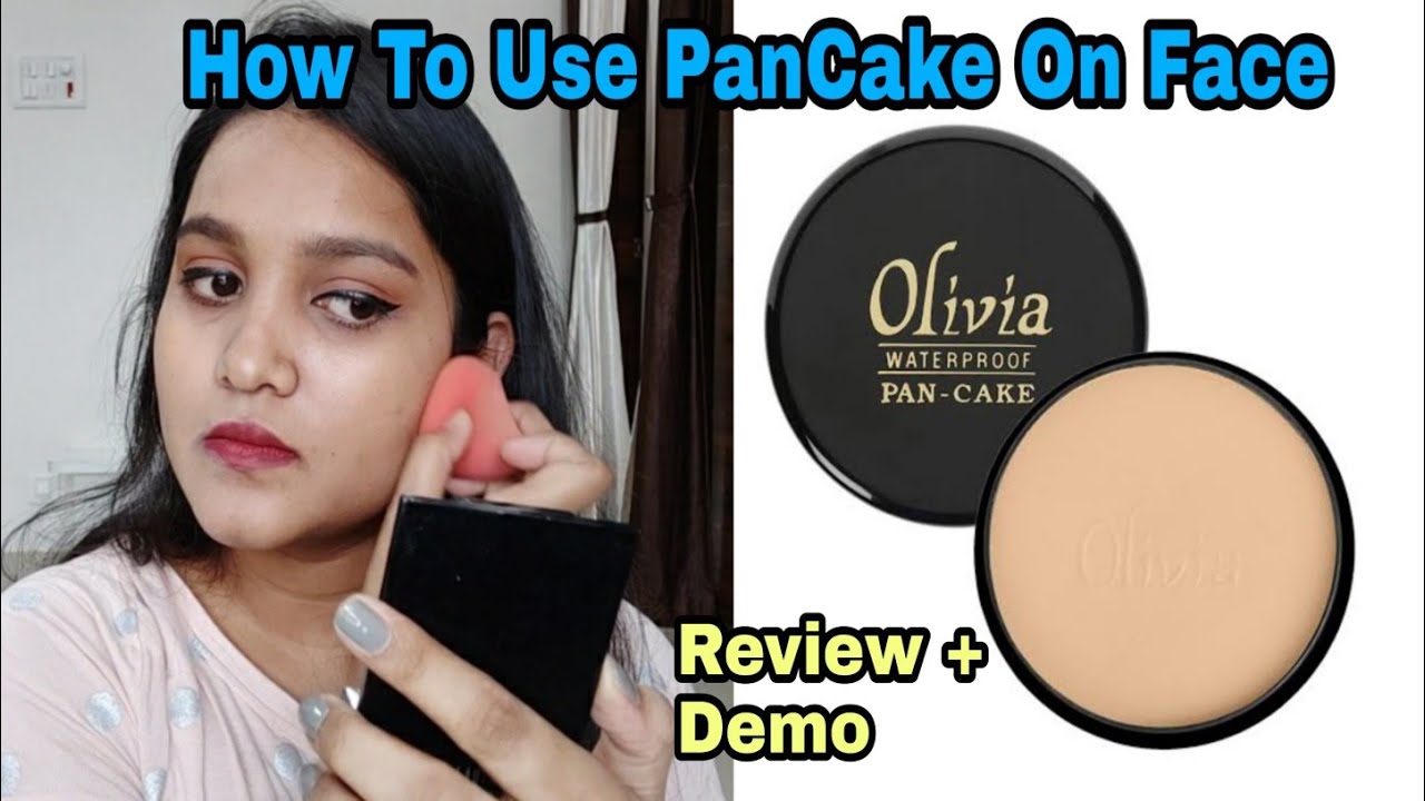 How To Use Pancake On Face Olivia Pancake Review + Demo Style With