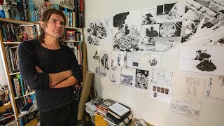 Studio Visits: Comic Artists on LONE WOLF AND CUB