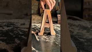 next alphabet shape, must be careful #wood #woodworking #carpenter #diy #trick #woodcraft