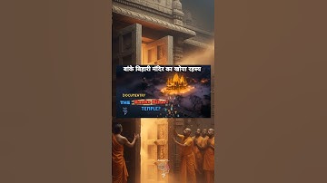 बांके बिहारी मंदिर का अद्भुत तहखाना 🤯| Hidden Mystery Revealed #shorts