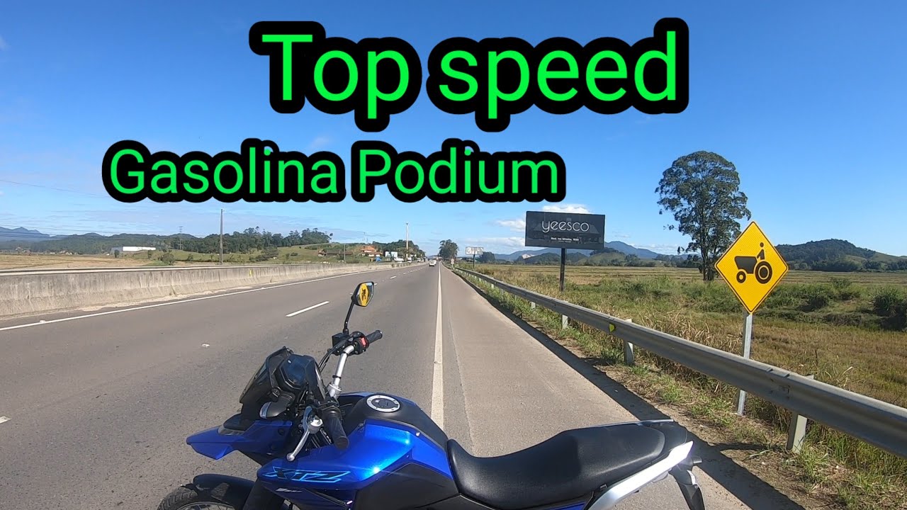 Top speed Lander 2025 gasolina Podium.