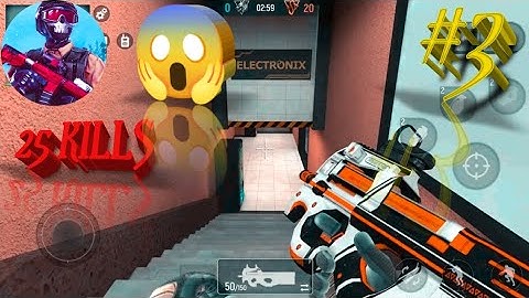 MODERN ops gameplay!! 25 KILLS 😱 part 3 Best game!!