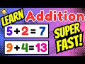 Addition  learn super fast way for kids  math quiz  learn to add adding numbers teacher anika