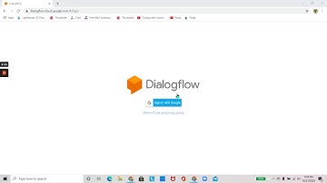 Dialogflow Introduction!
