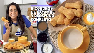 BIZCOCHOS DE CAYAMBE Y DESAYUNO COMPLETO