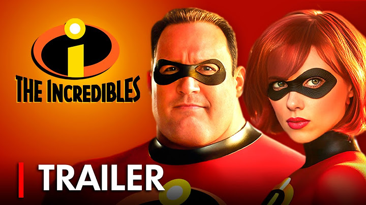 THE INCREDIBLES | Movie Trailer (2025) - Kevin James, Scarlett Johansson | Cartoon to movie