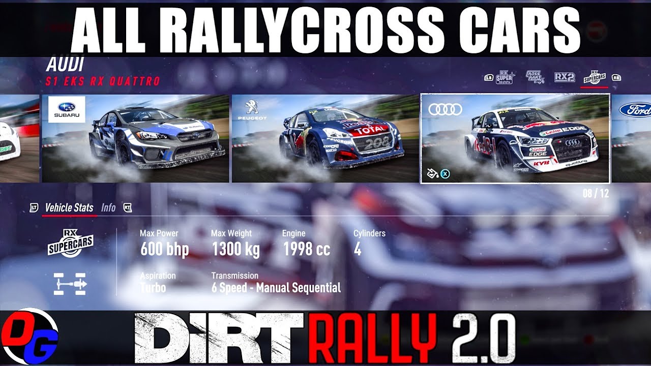 Dirty Rally 2.0: 5 tips to win in Rallycross ++list++