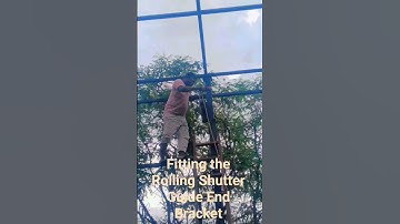 Fitting the Rolling Shutter Guide End Bracket