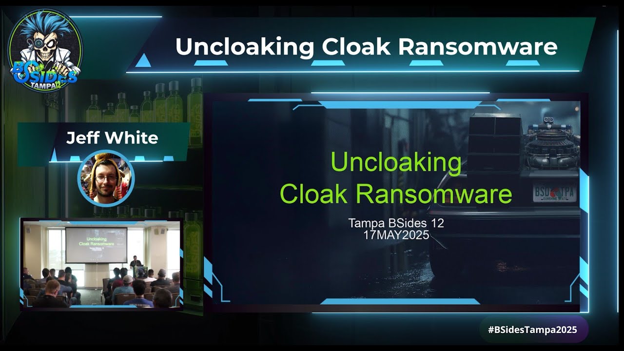 Uncloaking Cloak Ransomware by Jeff White