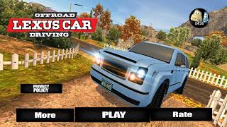 Offroad Car Driving Lexus LX Sim 4 (Hill Climb Racer) New Orange Lexus Android GamePlay screenshot 4