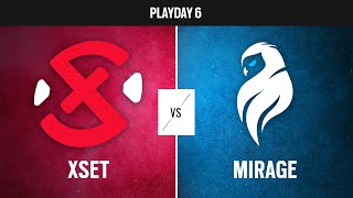 XSET vs Mirage \/\/ Rainbow Six North American League 2021 - Stage 2 - Playday #6