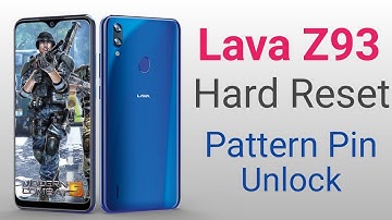 Lava z93 pin and frp unlock with umt mtk tool 2023