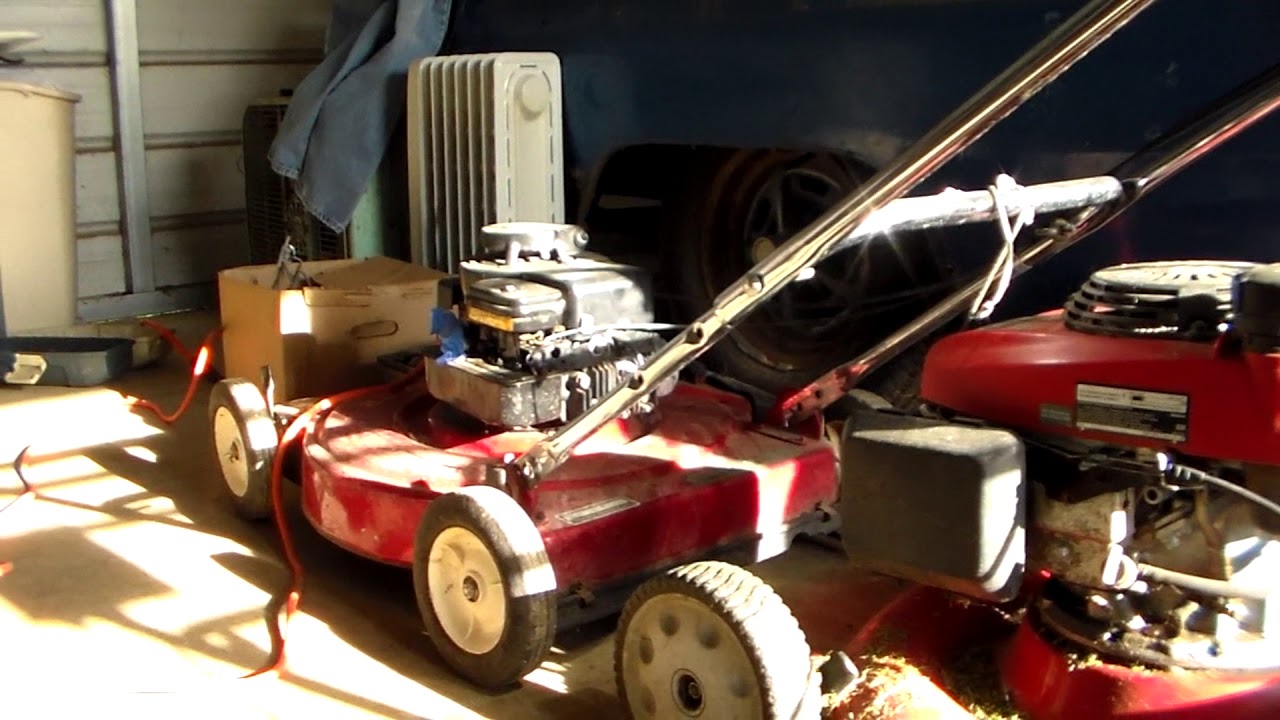 Will it run? Tecumseh-powered Trimmer/edger - YouTube