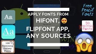 How to apply fonts from hifont/galaxy font apps/flipfonts on xiaomi devices. screenshot 2