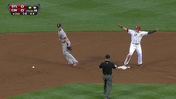 STL@CIN: Phillips plates Cingrani with infield single