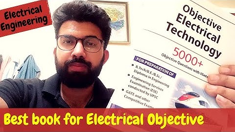 Best electrical engineering objective book by vk mehta || Best electrical objective question book